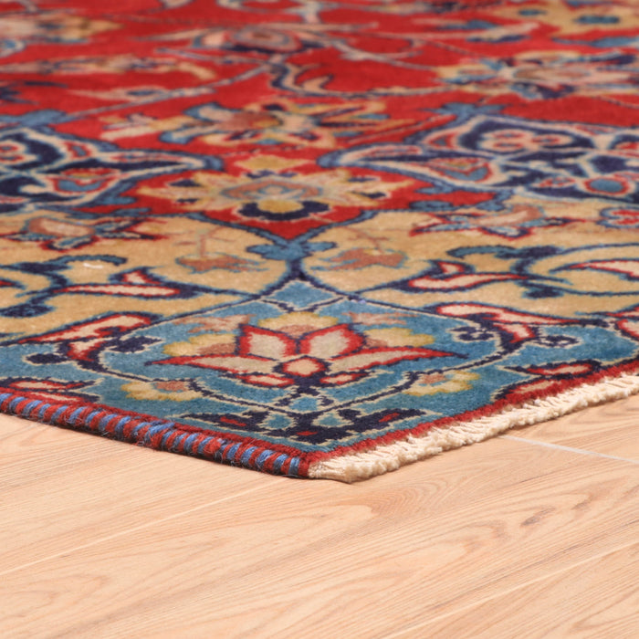 Afshon Persian Najaf Red Blue Rug