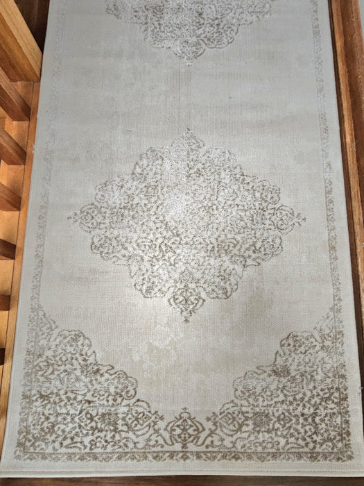 Genus Amasya Beige Runner Rug