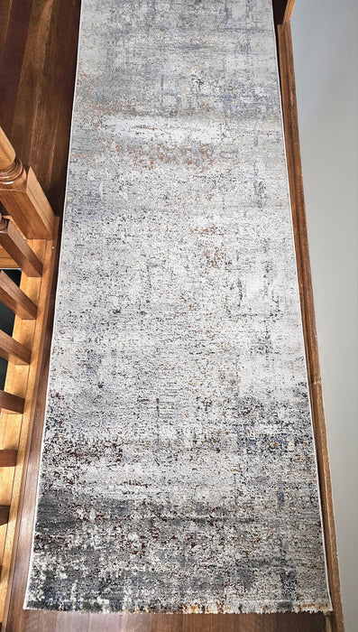 Zonal Amasya Grey Runner Rug