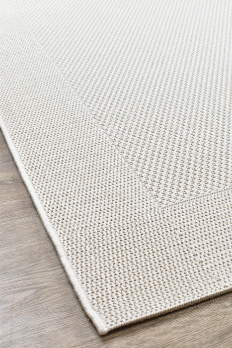 Outdoor Living Sisal White Rug