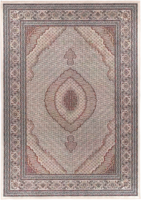 Divine Medallion Red Non-Slip Runner  Rug