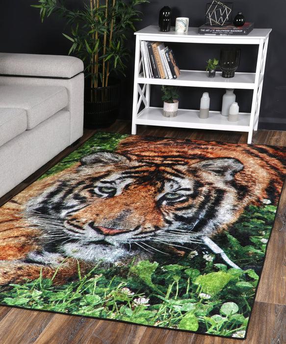 Divine Tiger Non-Slip Rug