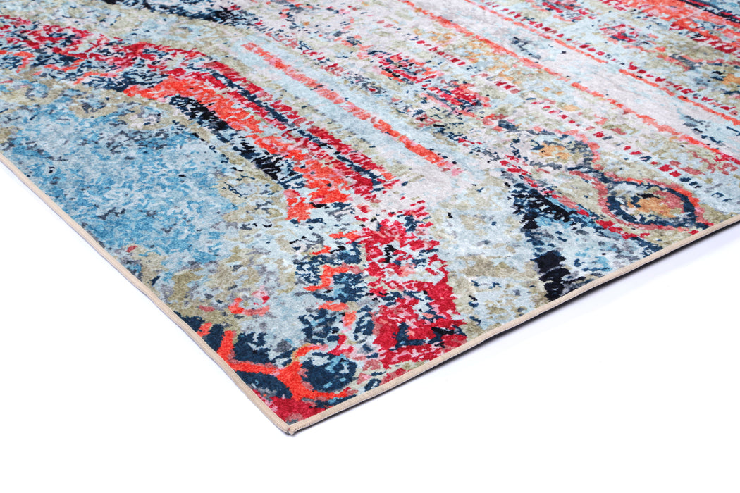 Divine Boho Multi Non-Slip Runner Rug