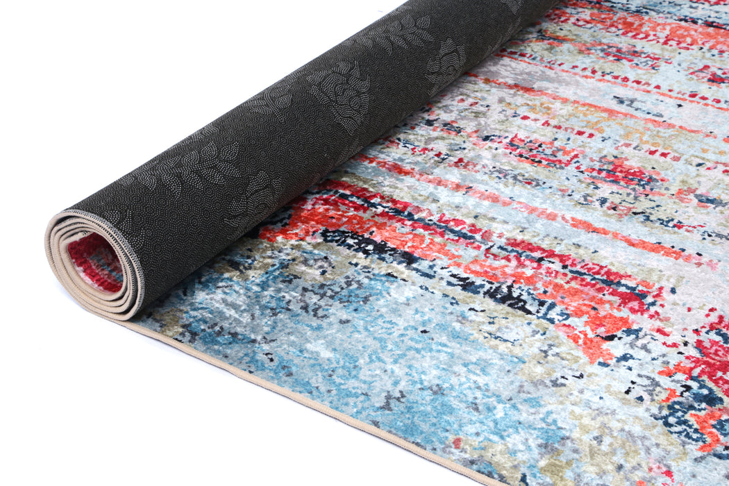 Divine Boho Multi Non-Slip Runner Rug