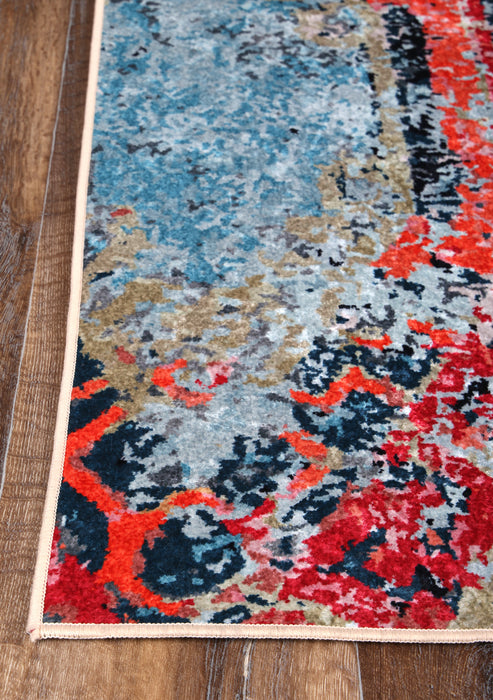 Divine Boho Multi Non-Slip Runner Rug