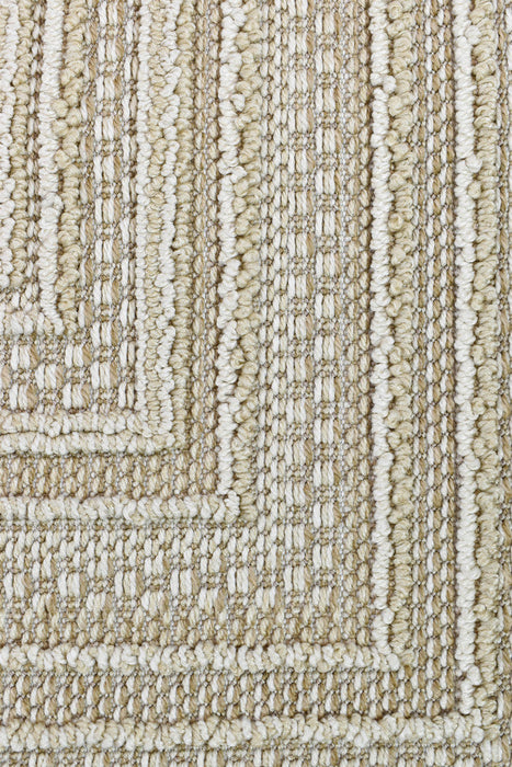 Berlin Frame Beige Rug