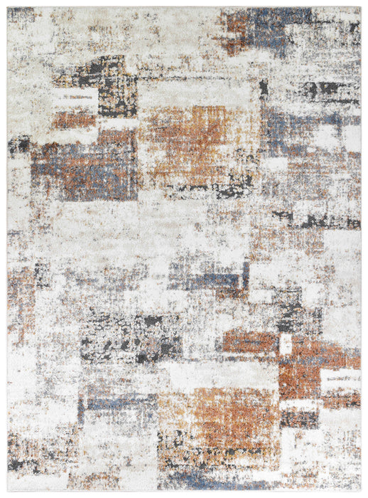 Chart Relic Multi Rust Rug