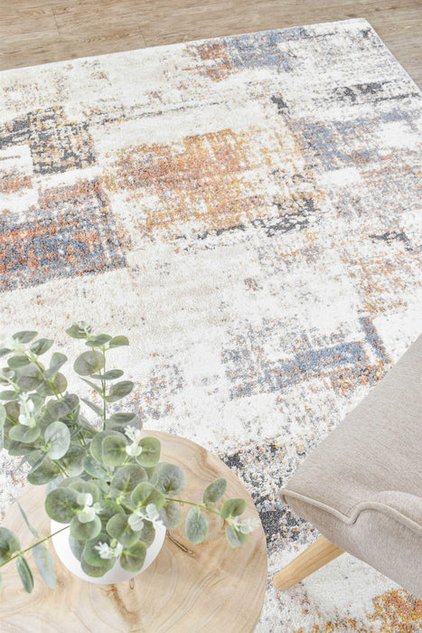 Chart Relic Multi Rust Rug