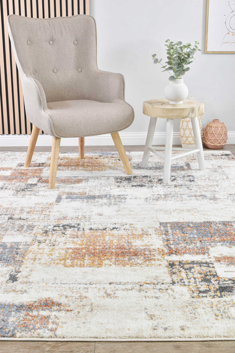 Chart Relic Multi Rust Rug