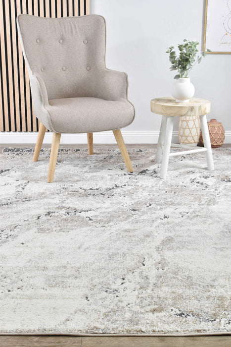 Chart Earth Cream Grey rug