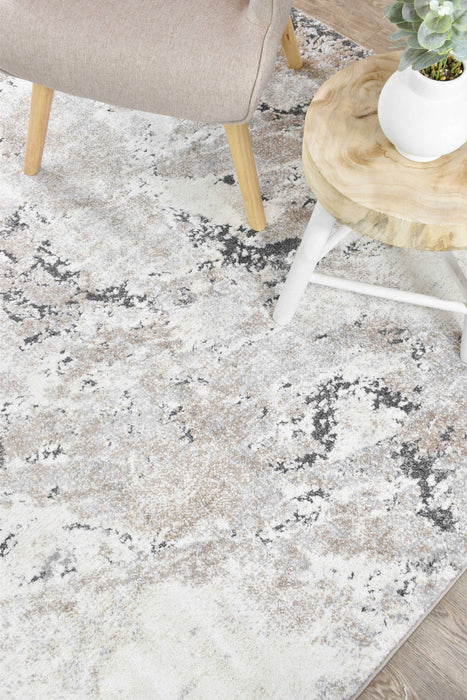 Chart Earth Cream Grey rug