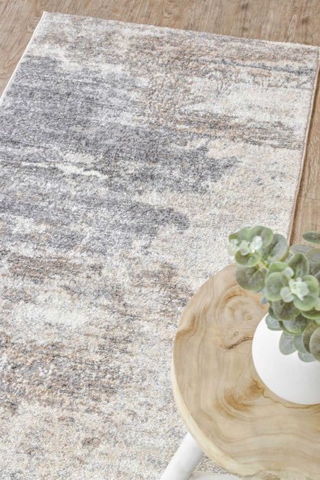 Chart Sandstone Grey Rug