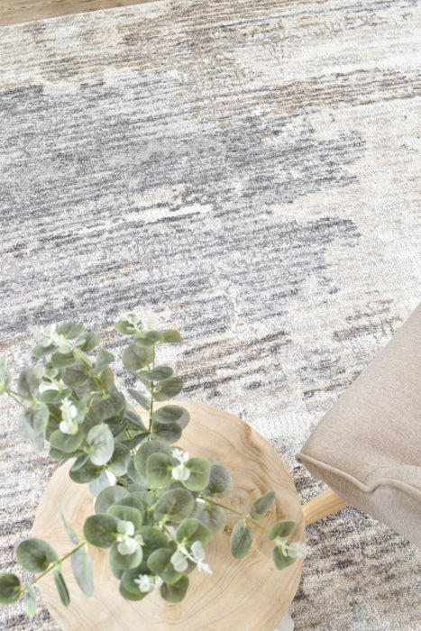 Chart Sandstone Grey Rug