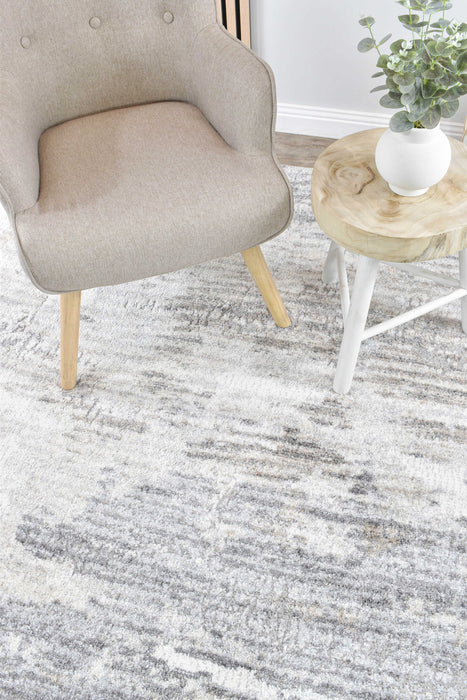 Chart Sandstone Grey Rug