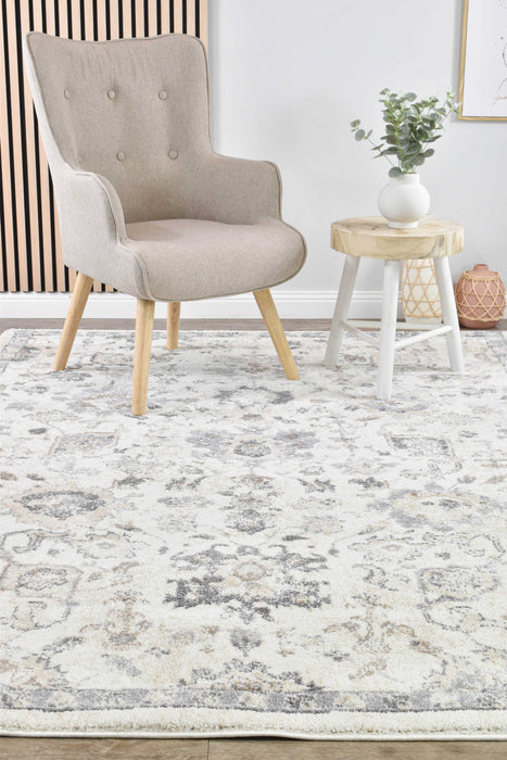 Chart Oasis Cream Grey Rug