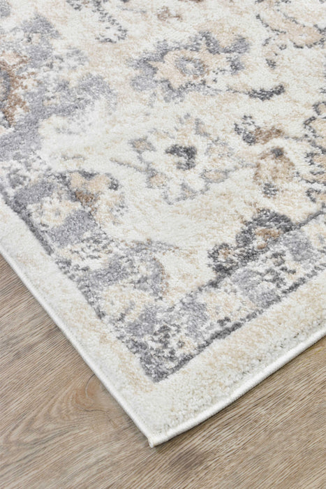 Chart Oasis Cream Grey Rug