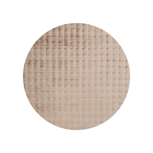 Machine Washable shag Round rug 