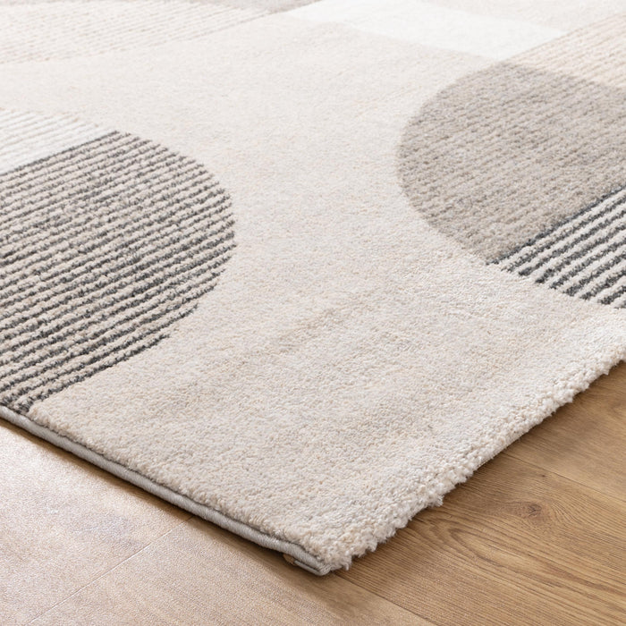 Sunkist Bow Grey Beige Rug