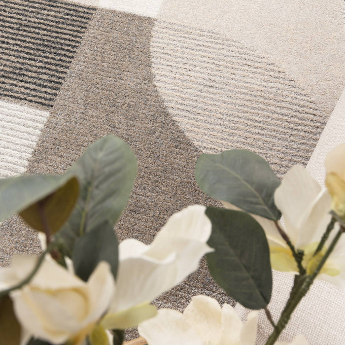 Sunkist Bow Grey Beige Rug