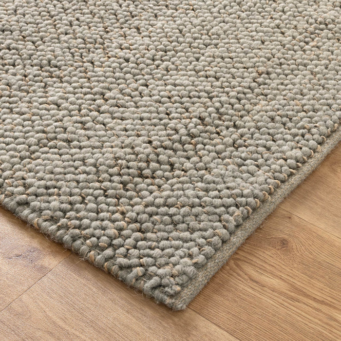 Twin Weave Duck Egg Blue Rug