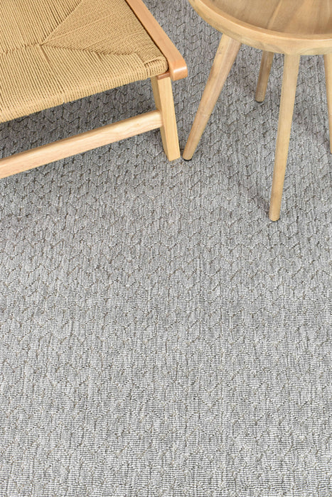 Fenix Leave Grey Rug