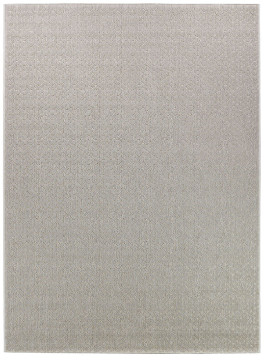 Fenix Leaves Beige Rug