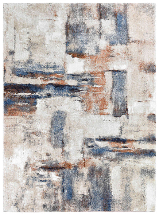 Florence Temptress Blue Rust Rug