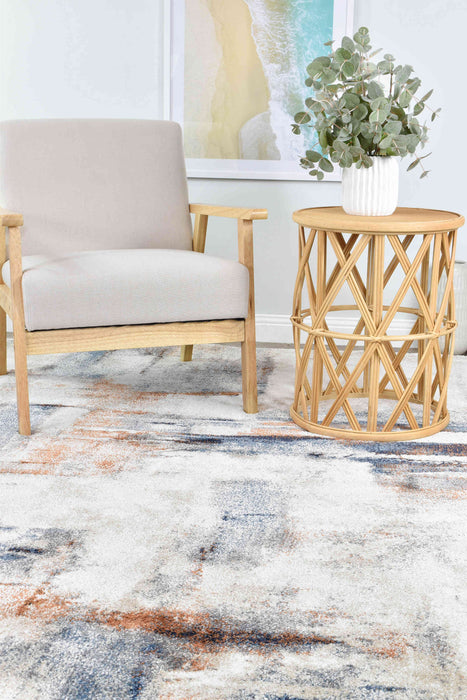 Florence Temptress Blue Rust Rug