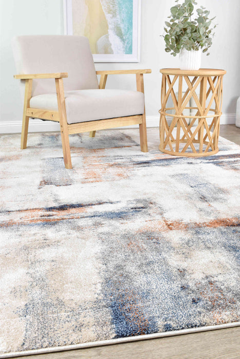 Florence Temptress Blue Rust Rug