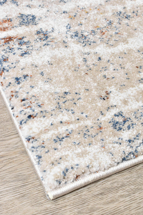 Florence Orangeade Blue Rust Rug