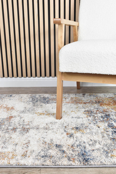 Florence Condiment Blue Rust Runner Rug