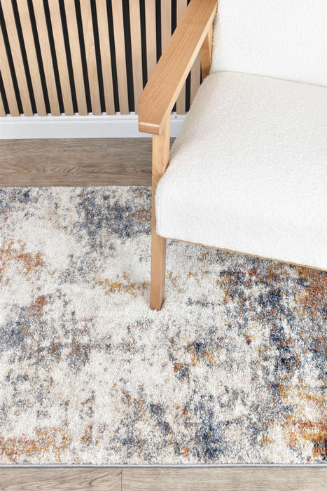 Florence Condiment Blue Rust Runner Rug