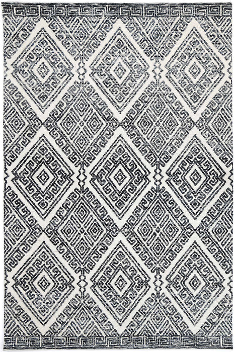 Amrish Glenfalls Anthracite Tribal Rug