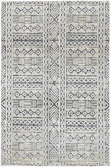 Amrish Glenroy Blue Tribal Rug