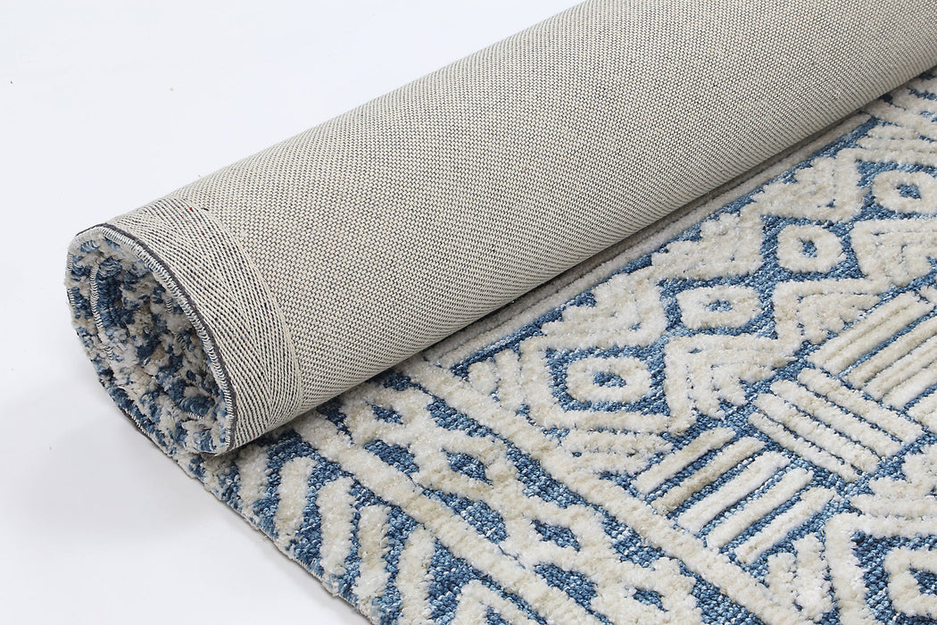 Amrish Glenroy Navy Tribal Rug