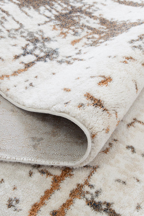 privilege Abstract Cream Multi Runner Rug