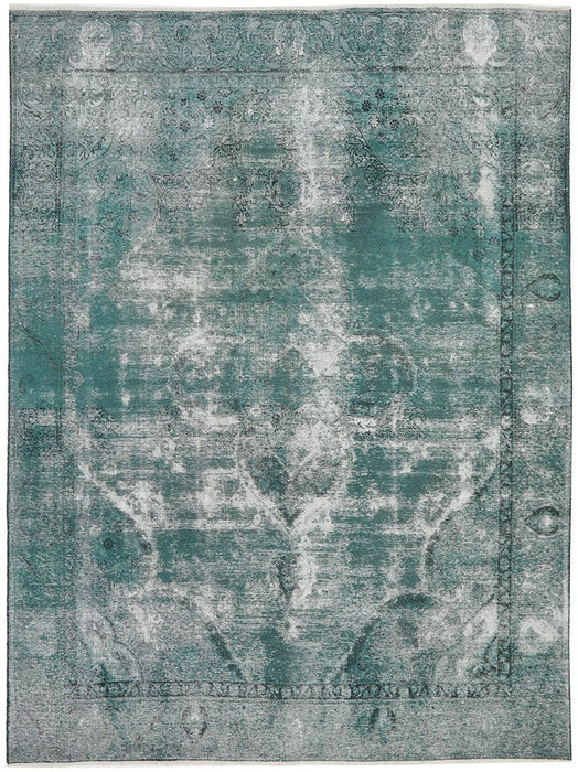 Persian Vintage Stonwash Green Rug