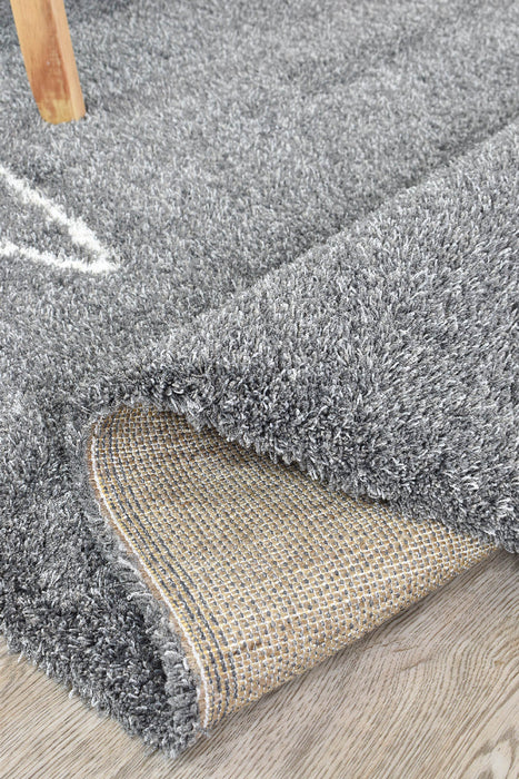 Lila Eye Grey Rug