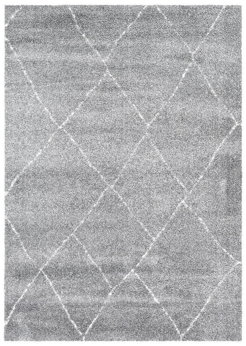 Lila Diamond Grey Rug