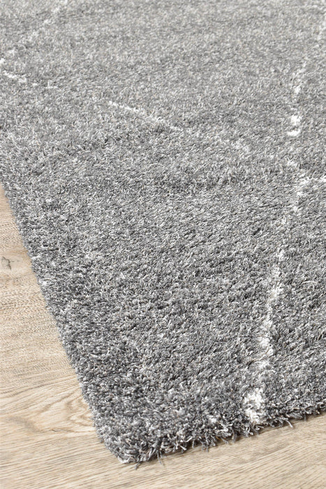 Lila Diamond Grey Rug