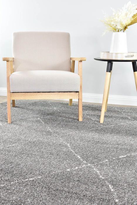 Lila Diamond Grey Rug