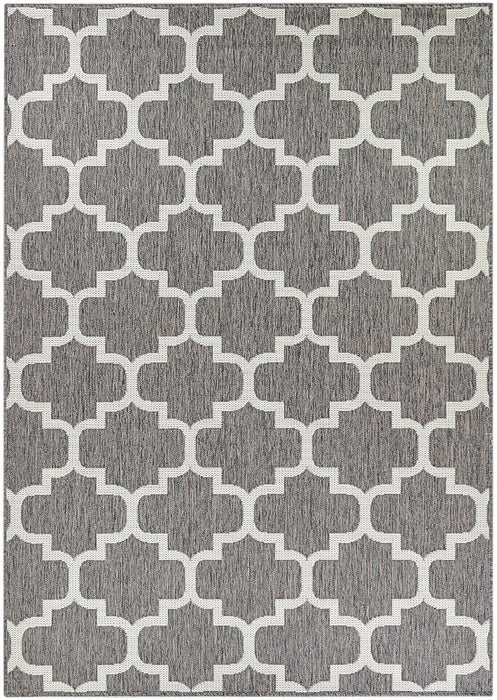 Long Island Trellis Beige Grey Rug