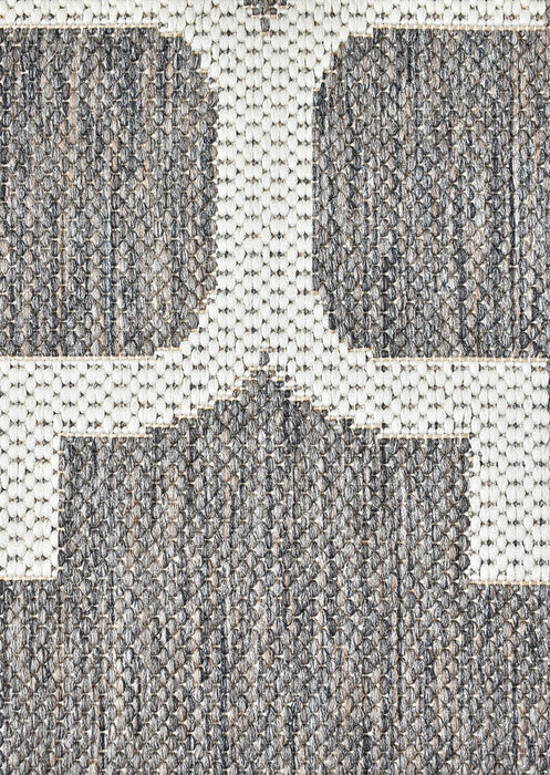 Long Island Trellis Beige Grey Rug