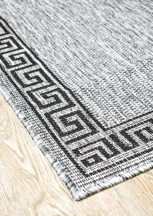 Long Island versace Grey Runner Rug