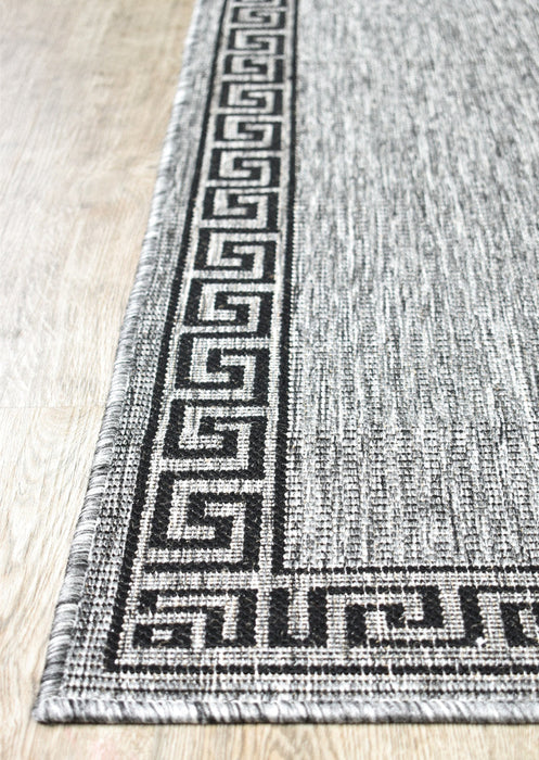 Long Island versace Grey Runner Rug