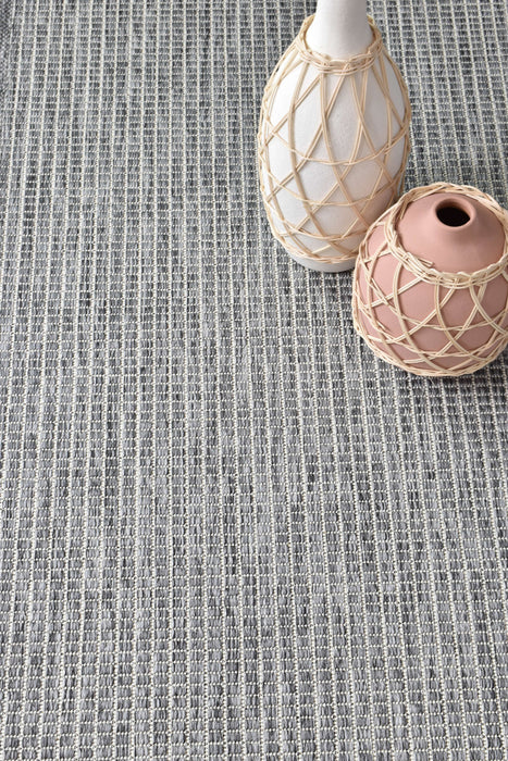 Long Island Plaine Light Grey Runner Rug