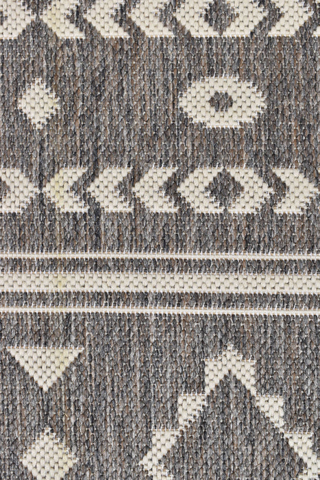 Long Island Tribal Brown Rug