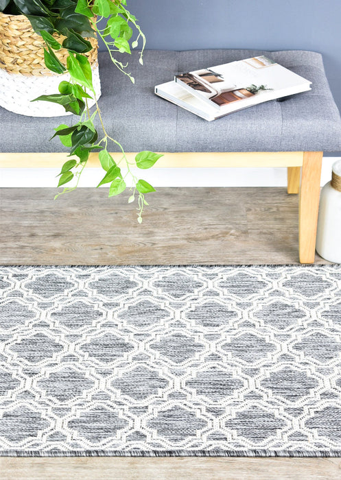 Long Island Trellis Tiny Light Grey Rug