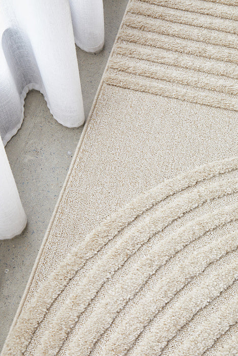 Brosa Friary Beige Runner Rug