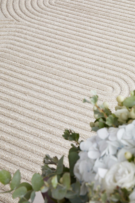 Brosa Churl Beige Runner Rug